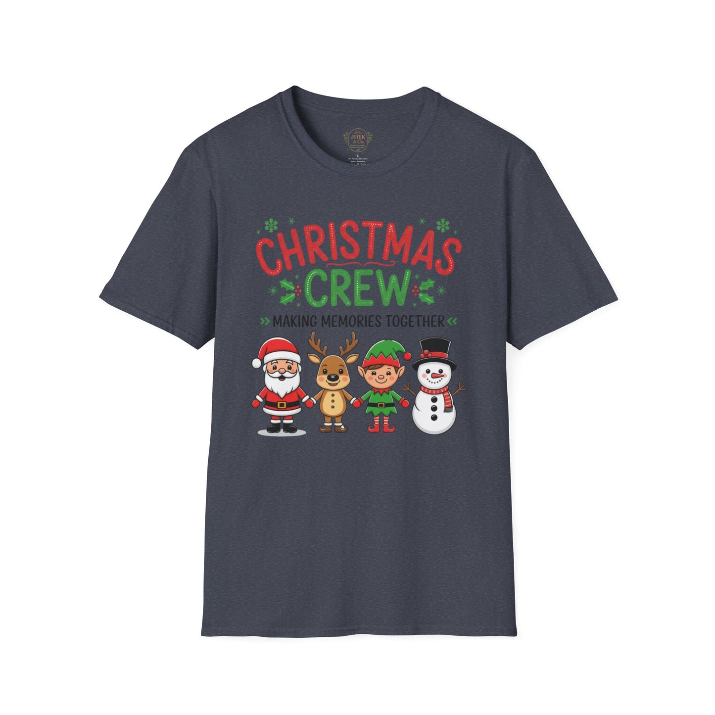 Adult Christmas Crew T-Shirt — Making Memories Together Holiday Tee
