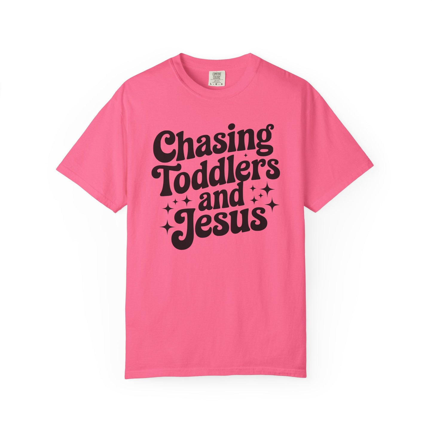 Chasing Toddlers and Jesus Graphic Tee