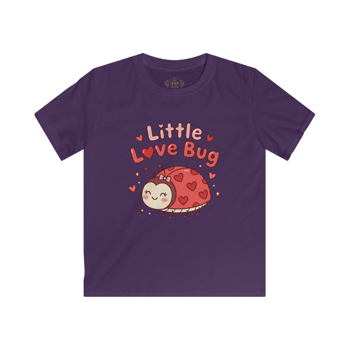 Kids Tee – "Little Love Bug" Cute Valentine Ladybug Shirt for Toddlers & Children