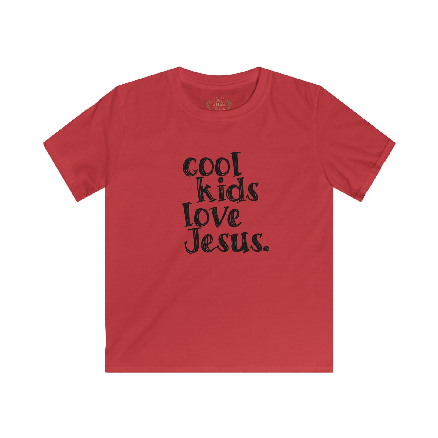 Kids Tee β "Cool Kids Love Jesus" Christian Children's T-Shirt