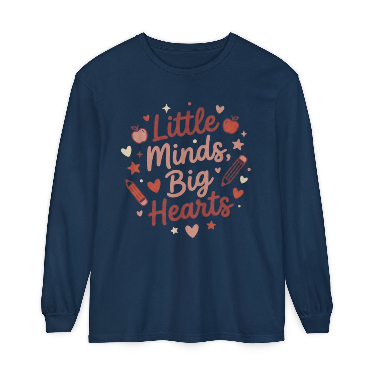 Little Minds, Big Hearts Long Sleeve Tee