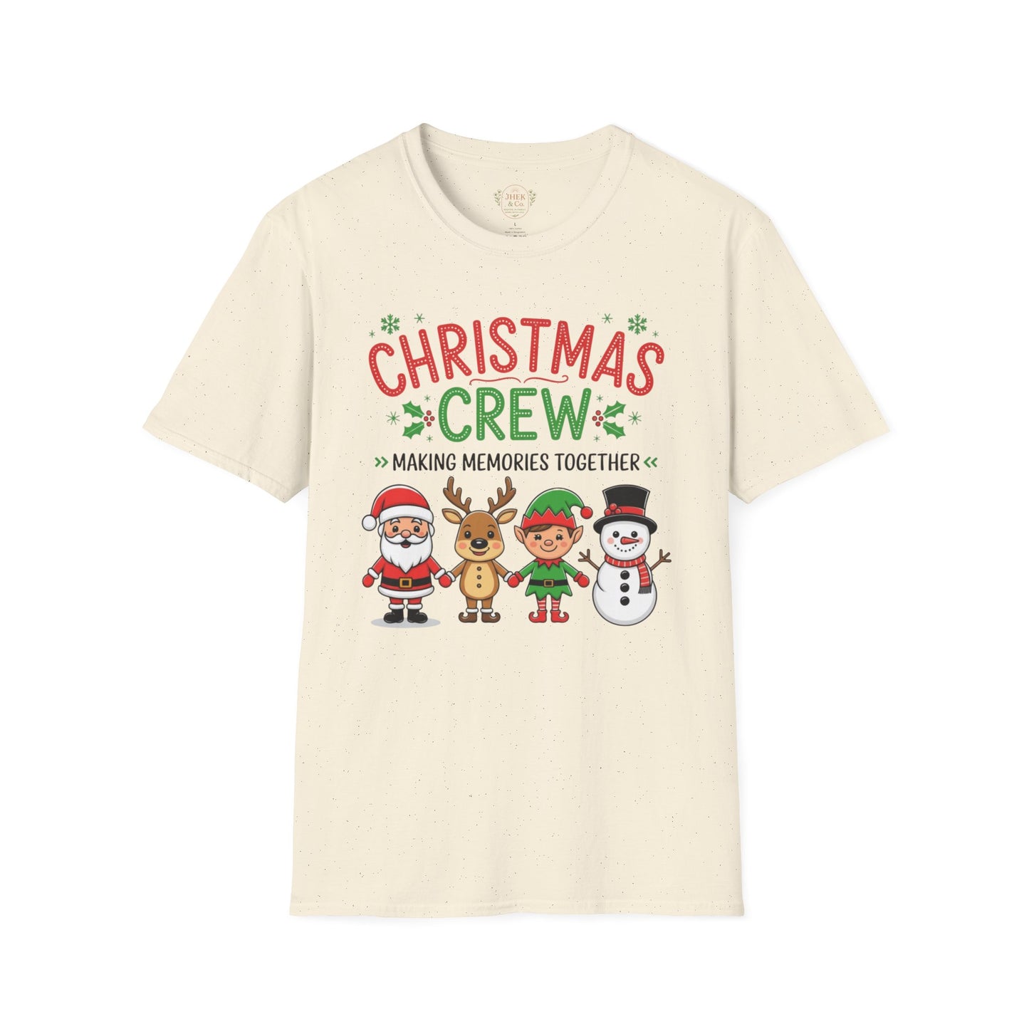 Adult Christmas Crew T-Shirt — Making Memories Together Holiday Tee