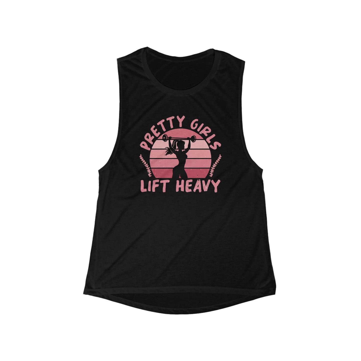 Pretty Girls Lift Heavy Muscle Tank — Women’s Workout Tank Top