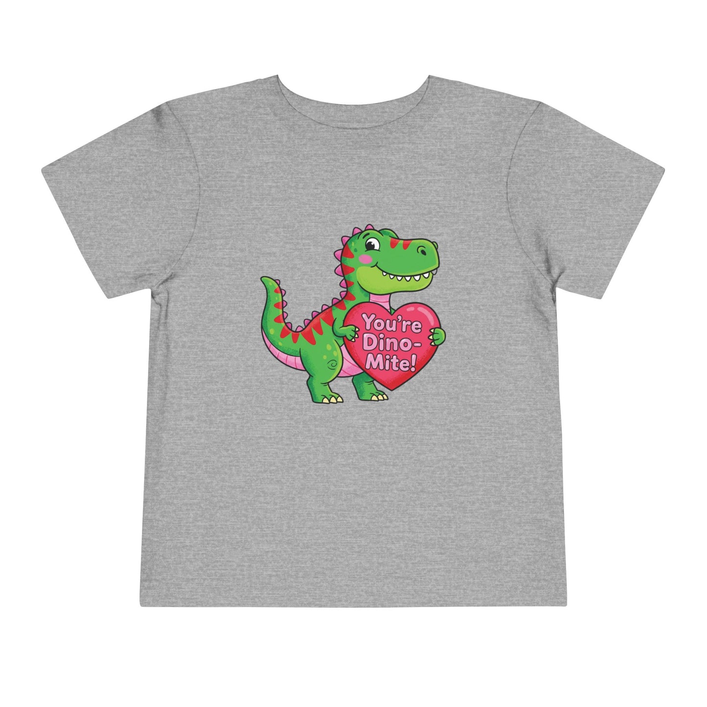 Toddler Tee — 'You're Dino-Mite!' Cute Valentine Dinosaur Shirt