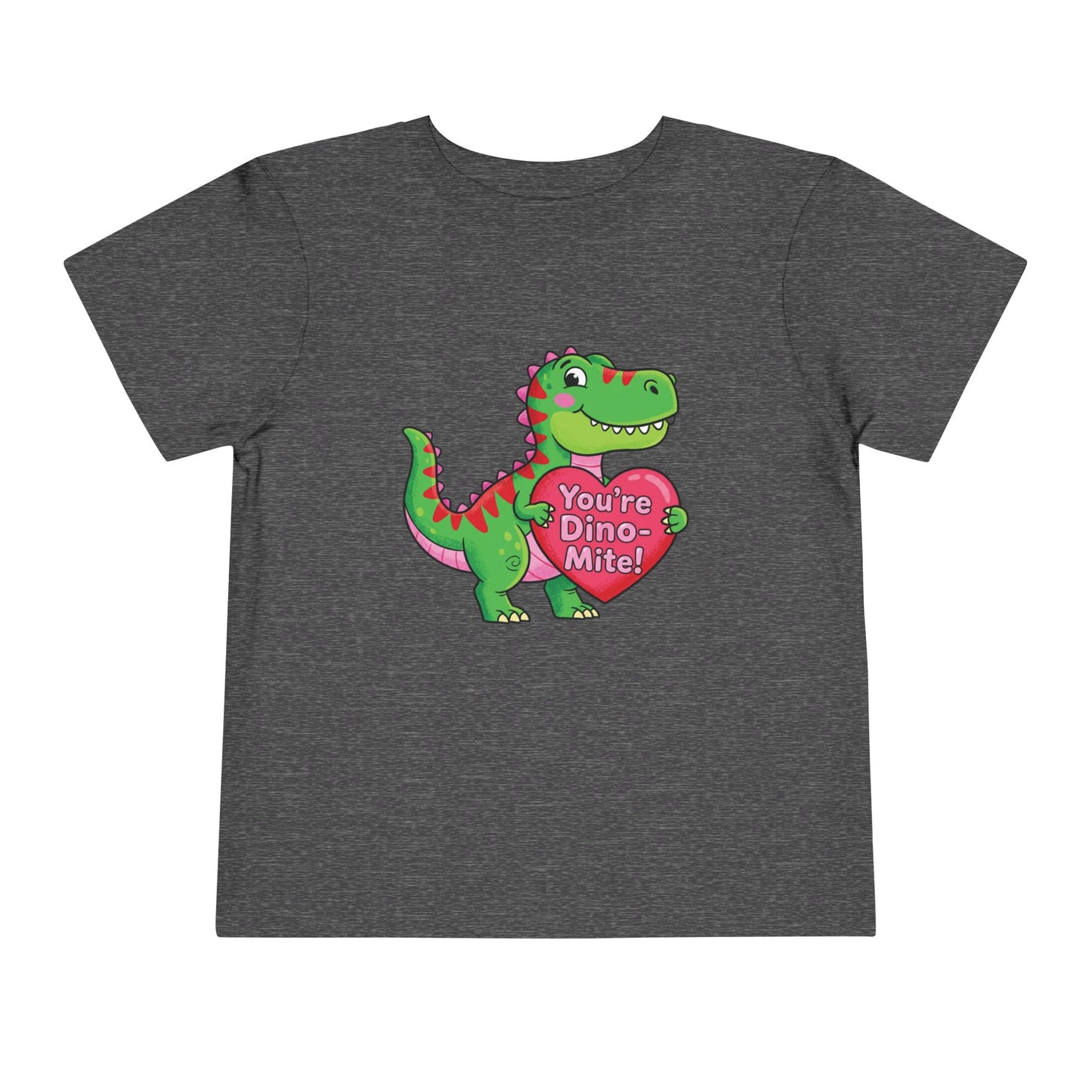 Toddler Tee — 'You're Dino-Mite!' Cute Valentine Dinosaur Shirt