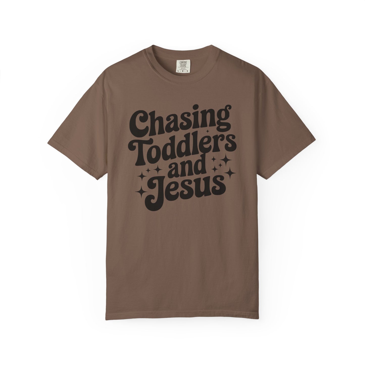 Chasing Toddlers and Jesus Graphic Tee