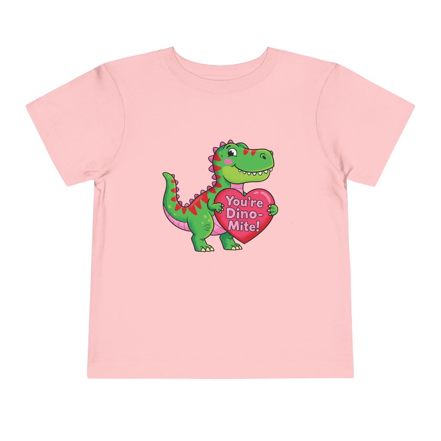 Toddler Tee — 'You're Dino-Mite!' Cute Valentine Dinosaur Shirt