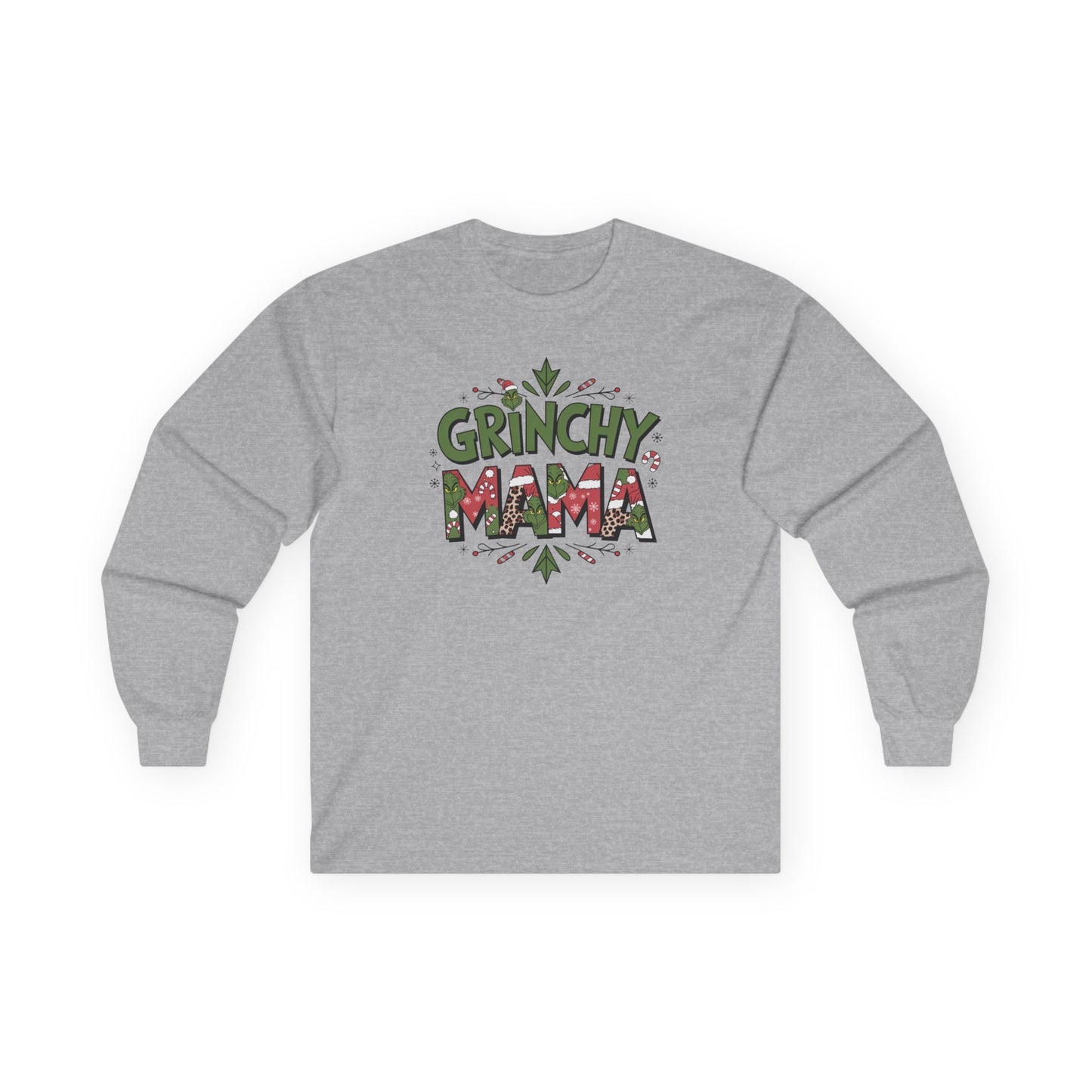 Grinchy Mama Long Sleeve Tee