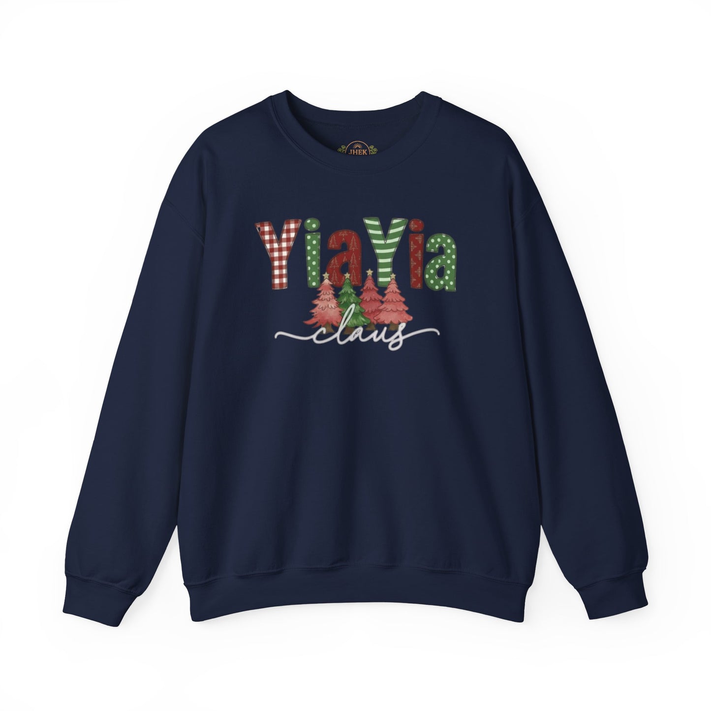 Yia Yia Christmas Sweatshirt – Festive Holiday Design