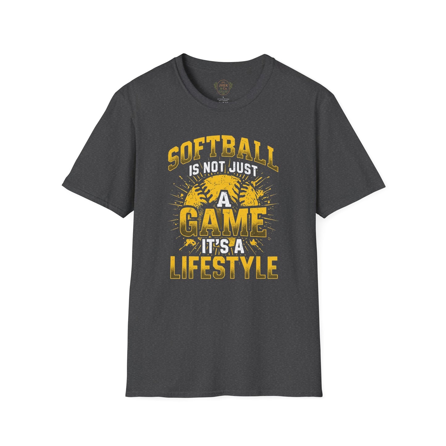 Softball Is Not Just A Game Tee — "It's A Lifestyle" T-Shirt