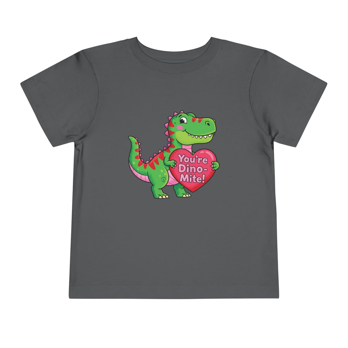 Toddler Tee — 'You're Dino-Mite!' Cute Valentine Dinosaur Shirt