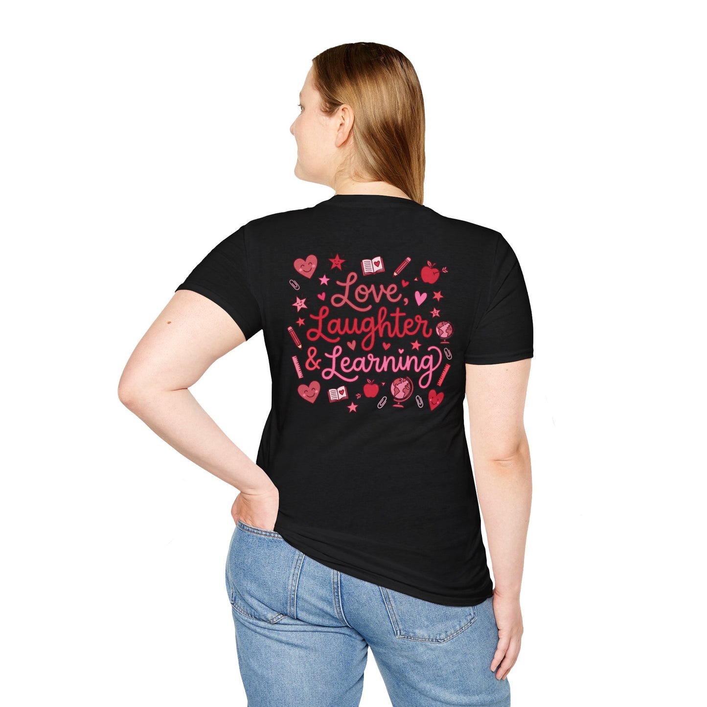 Teacher 'Love, Laughter & Learning' T-Shirt