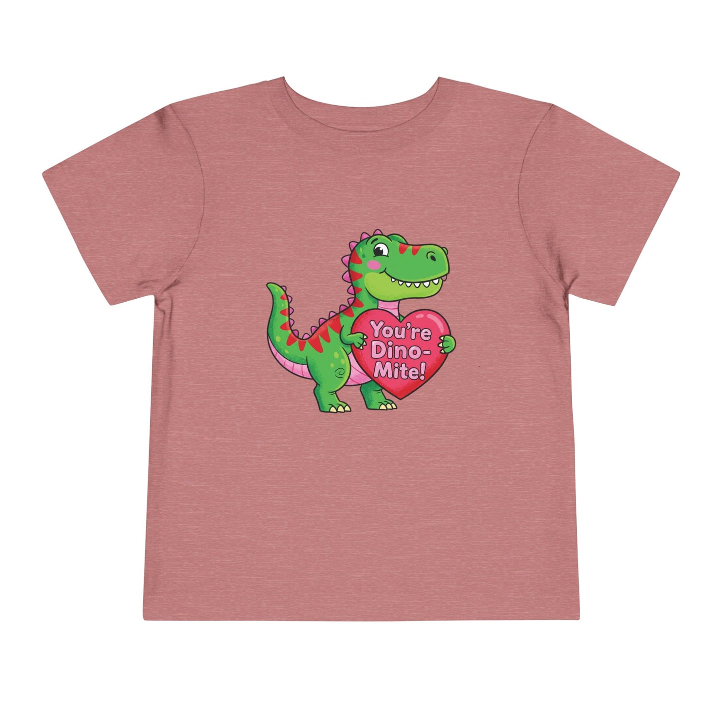 Toddler Tee — 'You're Dino-Mite!' Cute Valentine Dinosaur Shirt