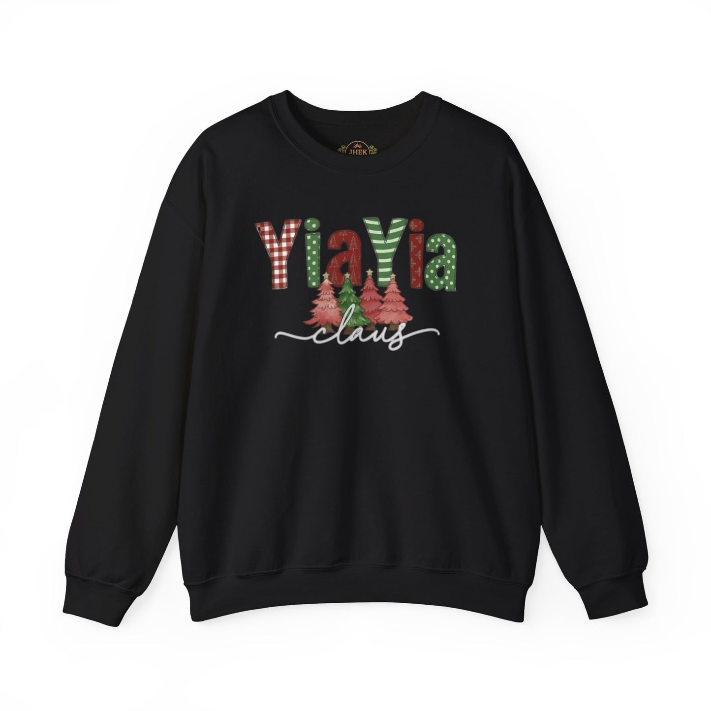 Yia Yia Christmas Sweatshirt – Festive Holiday Design