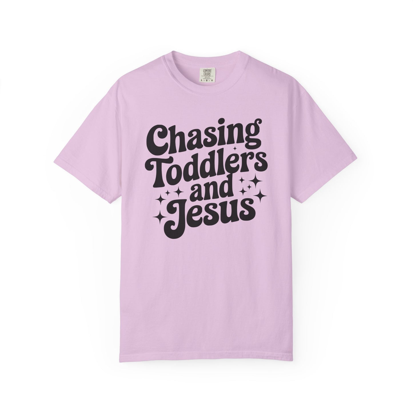 Chasing Toddlers and Jesus Graphic Tee