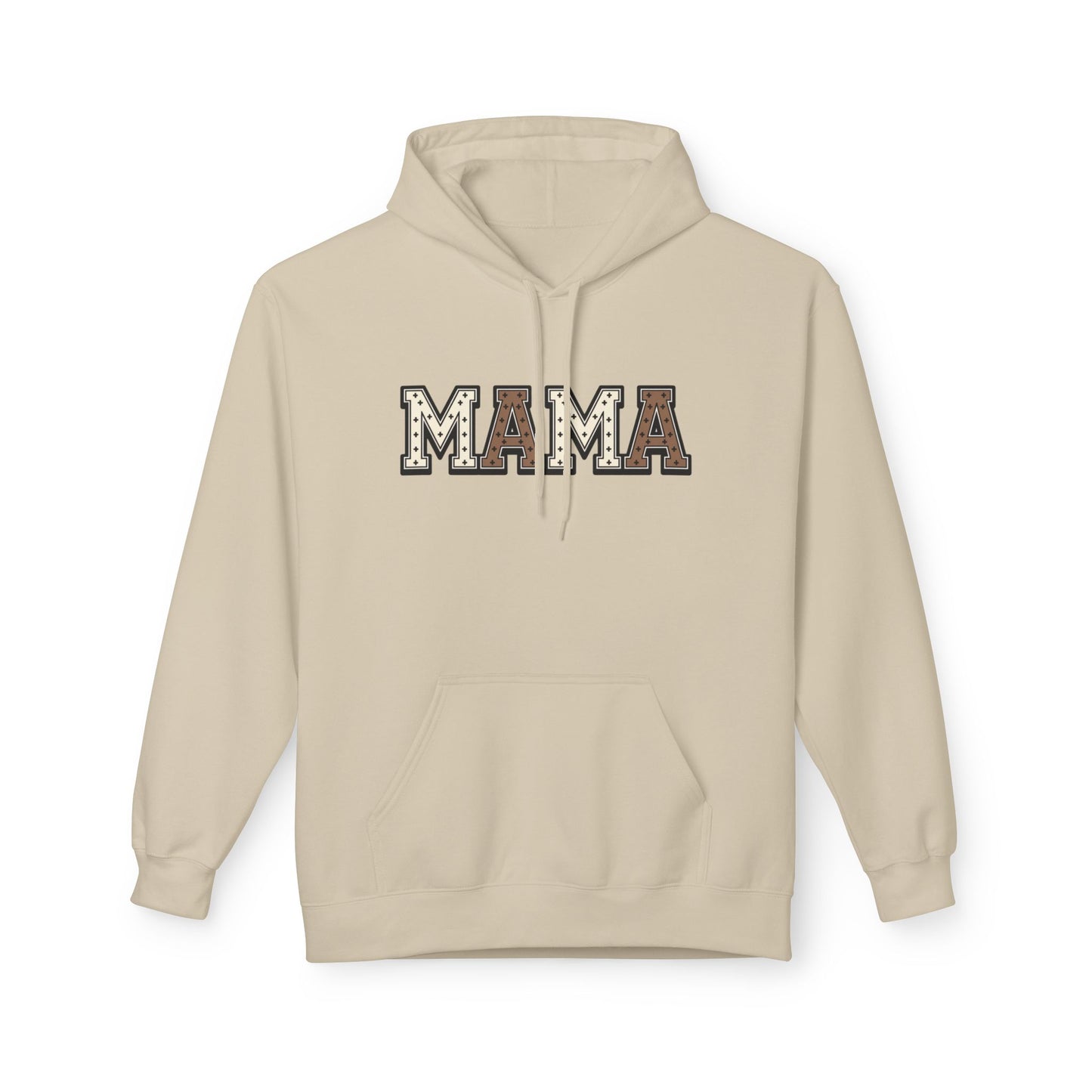 Mama Fleece Hoodie - Cozy Unisex Midweight Sweatshirt for Moms
