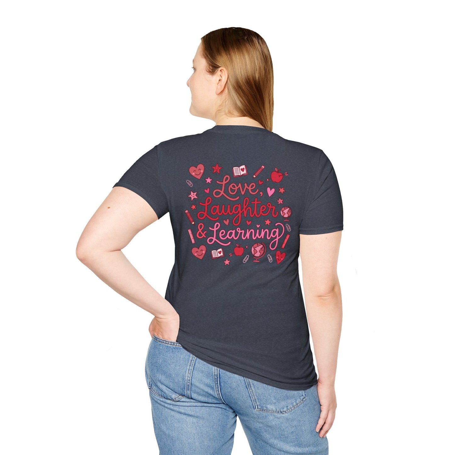 Teacher 'Love, Laughter & Learning' T-Shirt