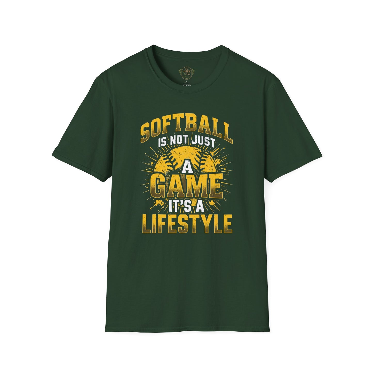 Softball Is Not Just A Game Tee — "It's A Lifestyle" T-Shirt