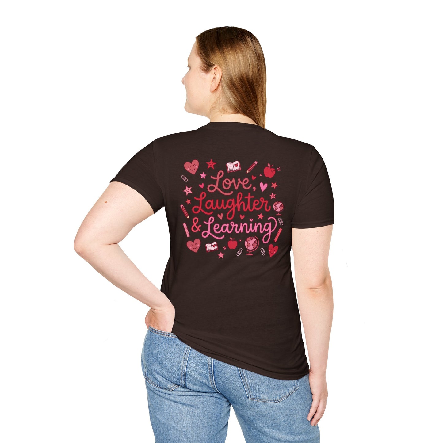 Teacher 'Love, Laughter & Learning' T-Shirt