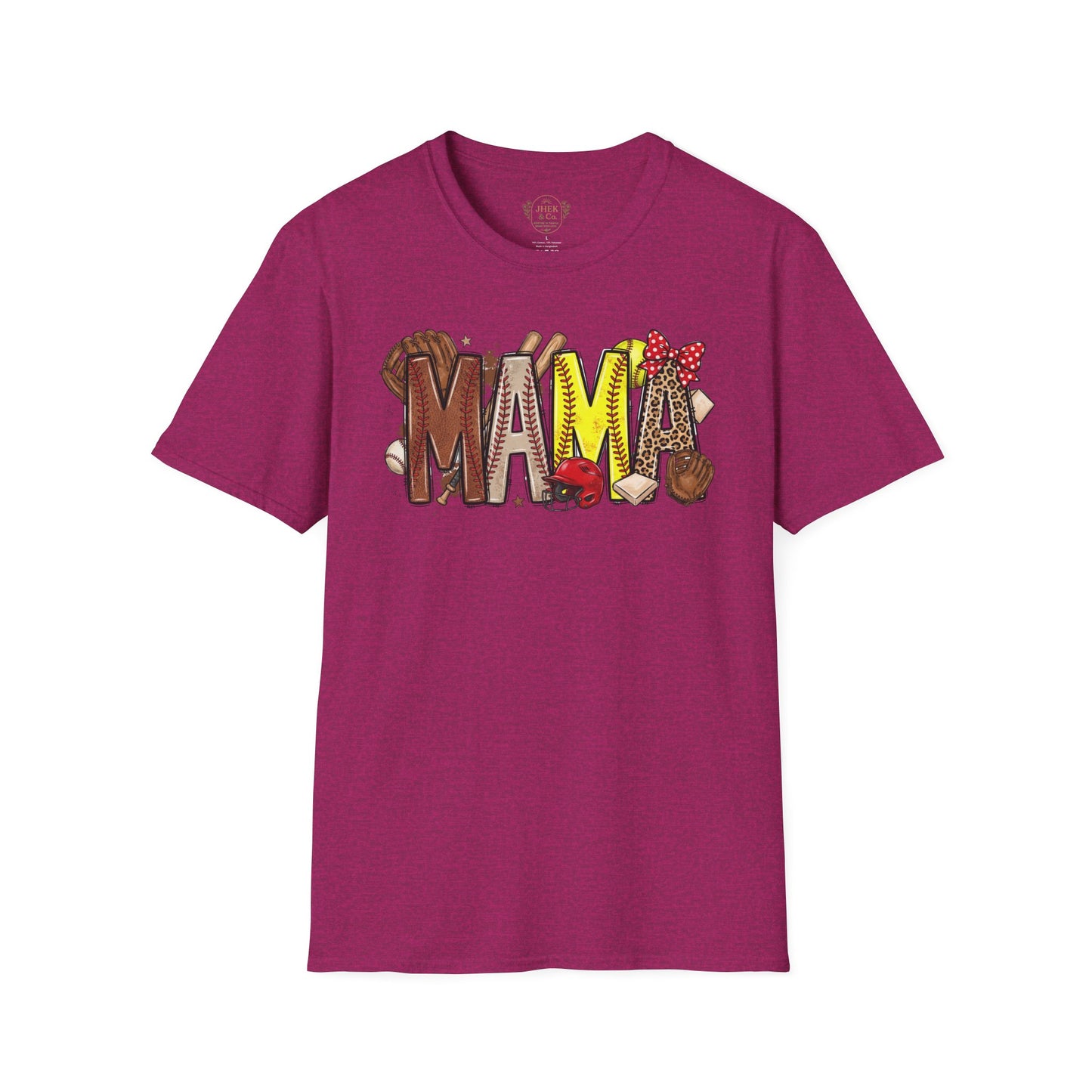 Game Day Mama Graphic Tee – Baseball & Softball Mom Shirt