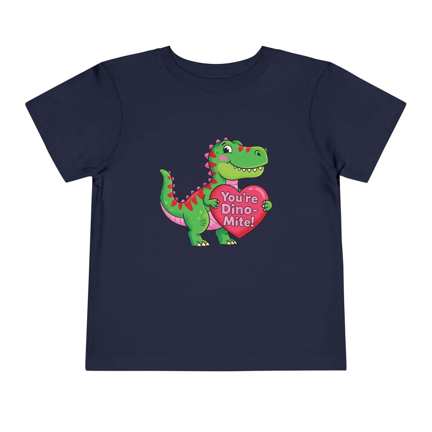 Toddler Tee — 'You're Dino-Mite!' Cute Valentine Dinosaur Shirt