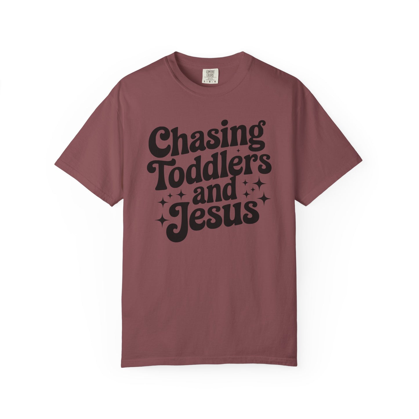 Chasing Toddlers and Jesus Graphic Tee