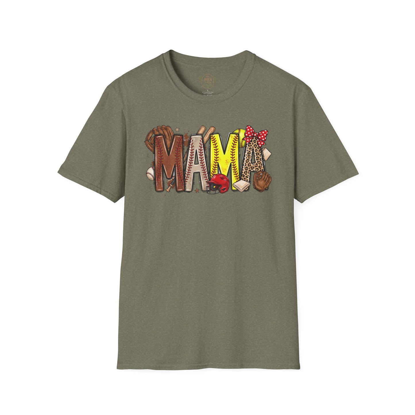 Game Day Mama Graphic Tee – Baseball & Softball Mom Shirt