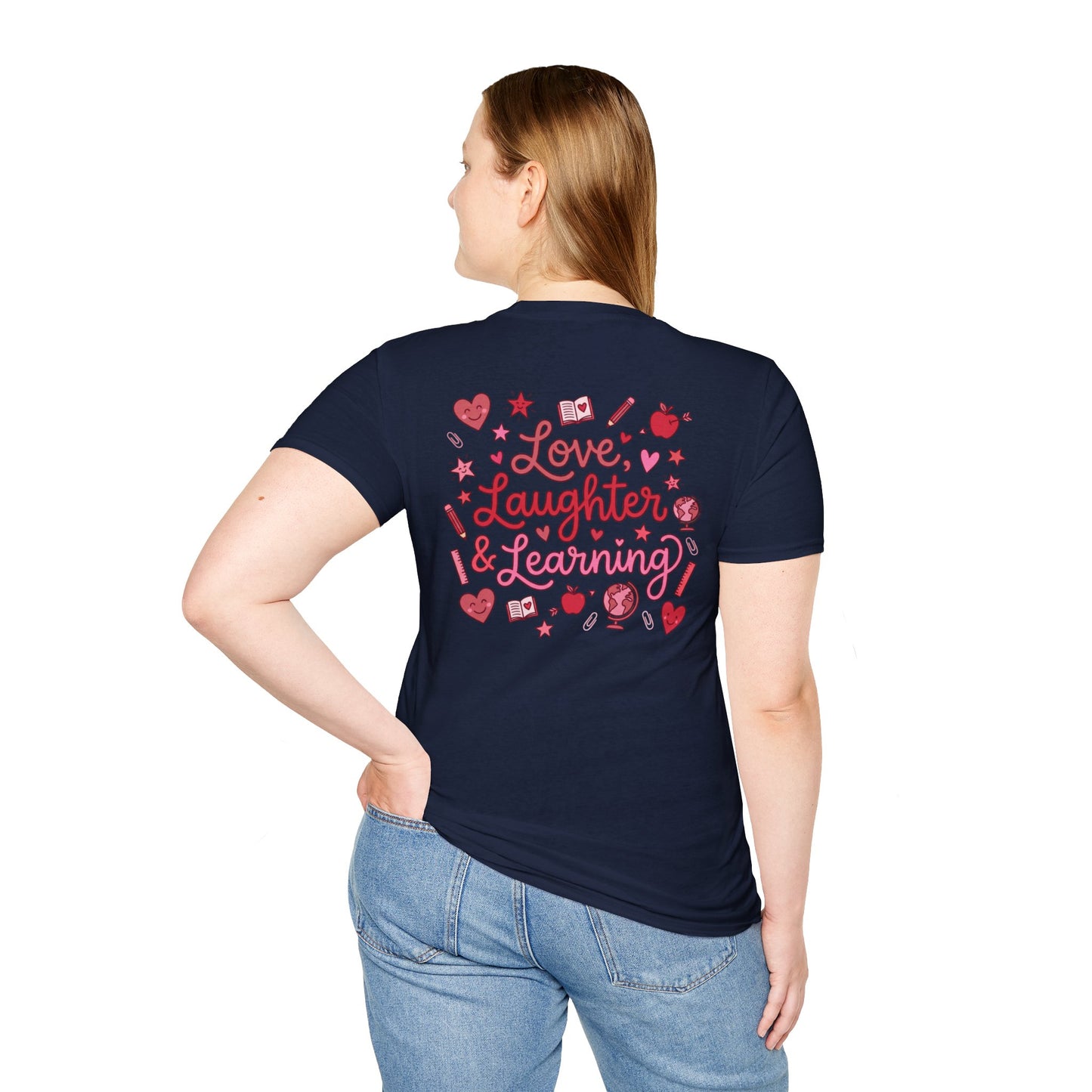 Teacher 'Love, Laughter & Learning' T-Shirt
