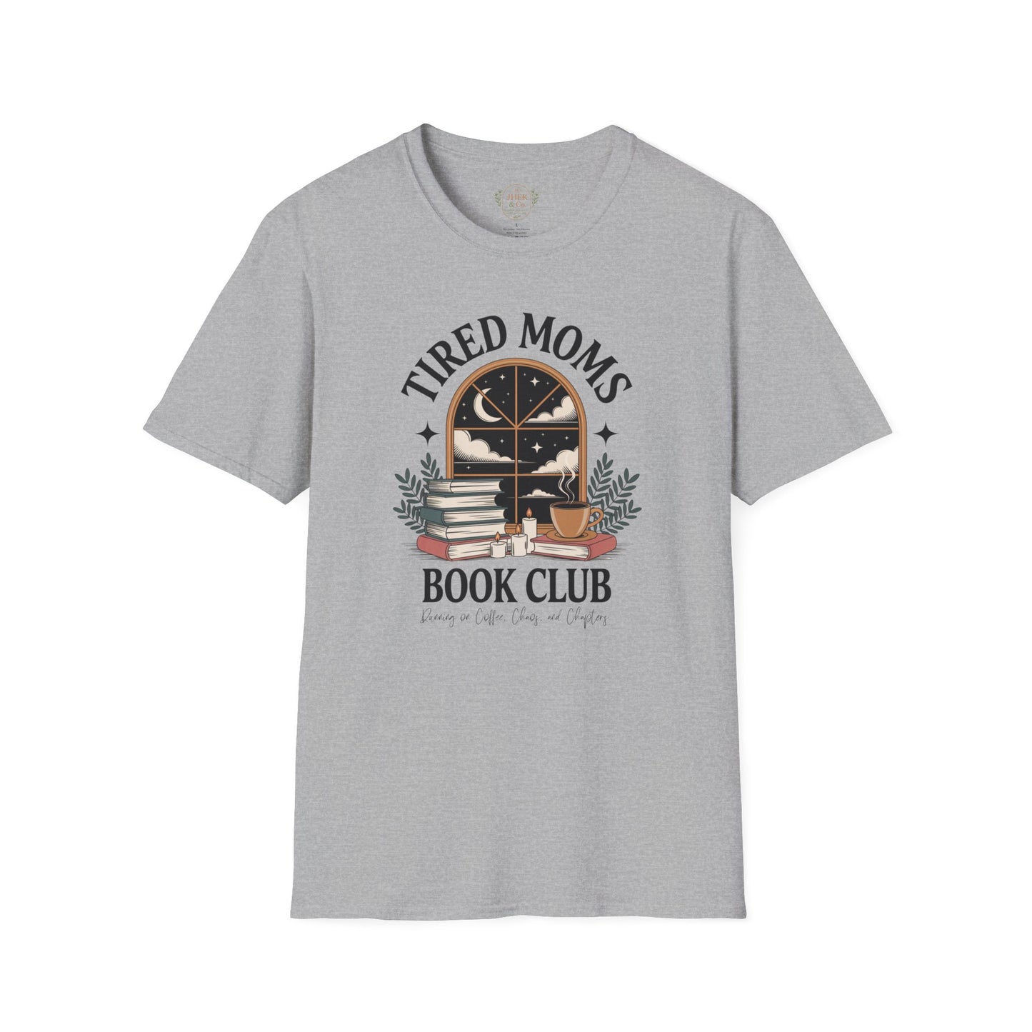 Tired Moms Book Club Graphic Tee