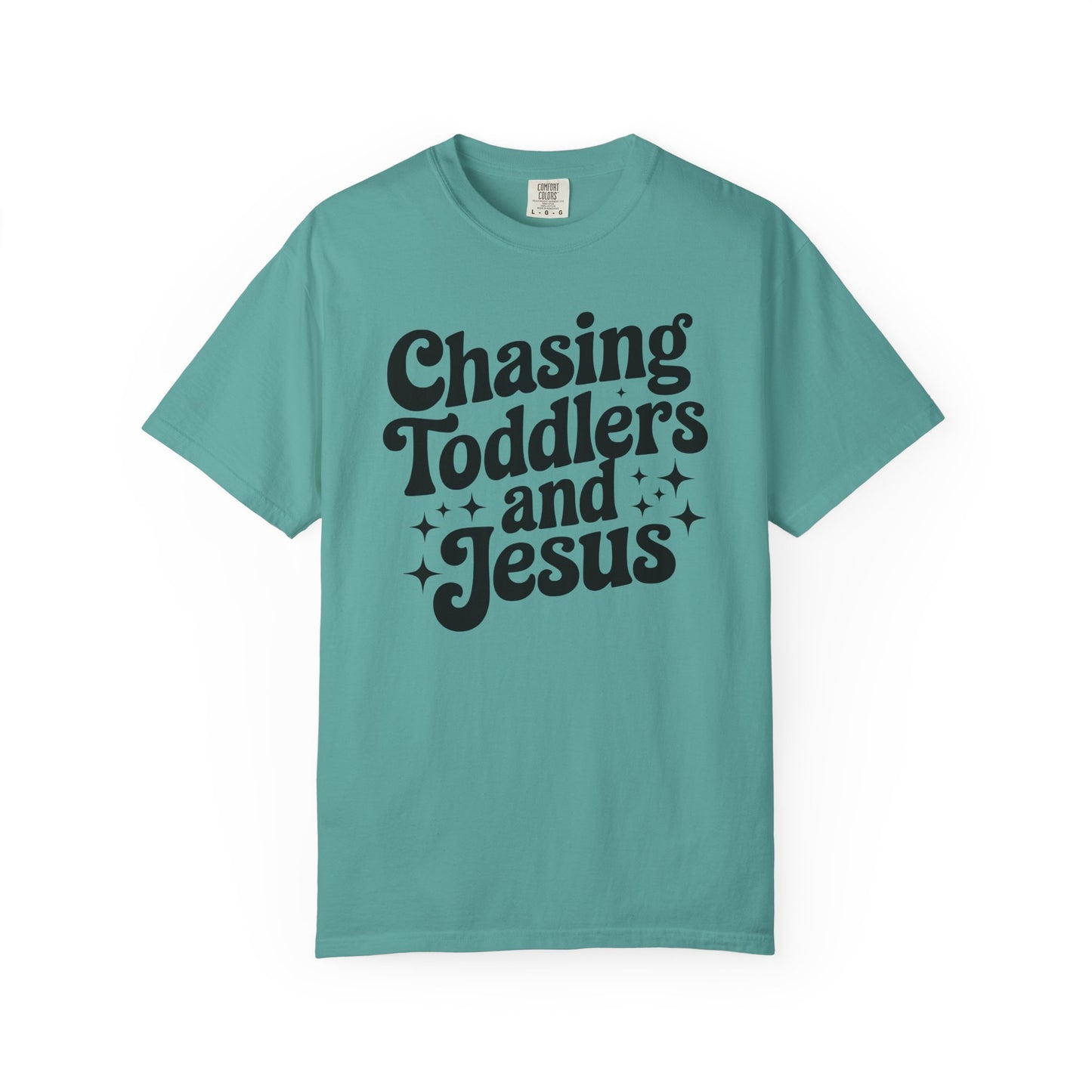 Chasing Toddlers and Jesus Graphic Tee