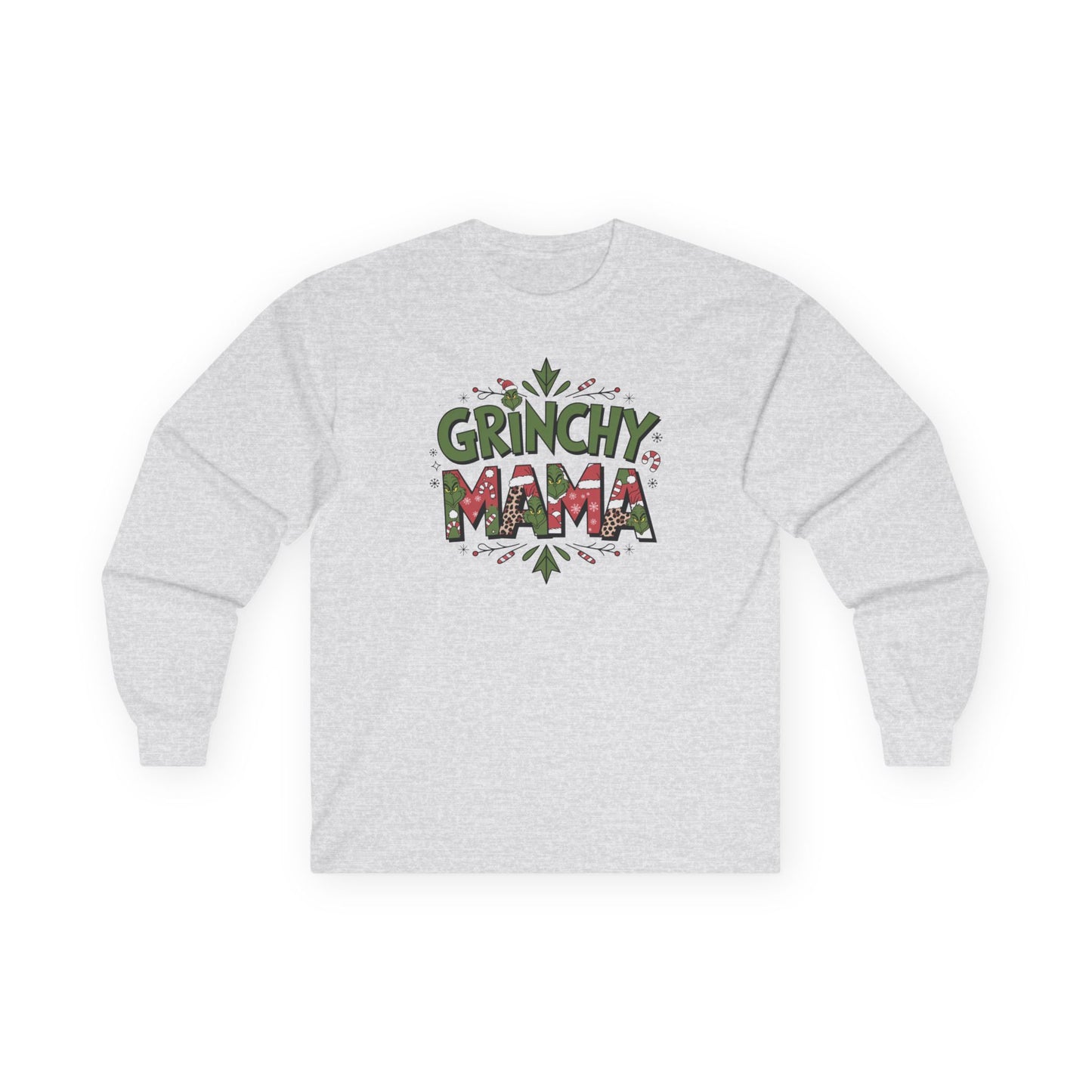 Grinchy Mama Long Sleeve Tee