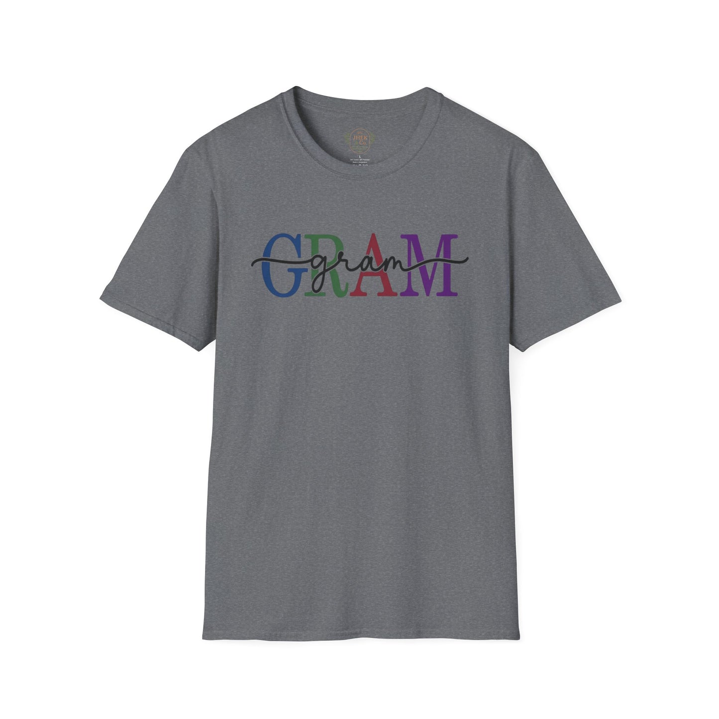 GRAM Rainbow Script Graphic Tee