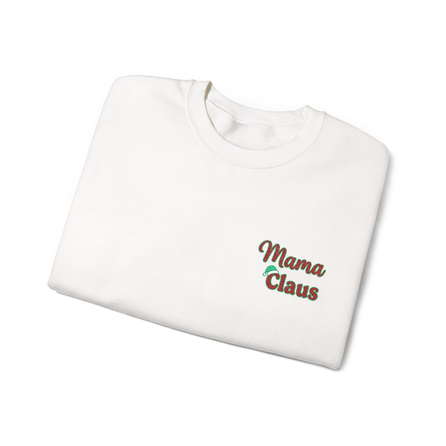 SPECIAL ORDER - Mama Claus Christmas Sweatshirt — Cute Holiday Crewneck for Moms with children's name
