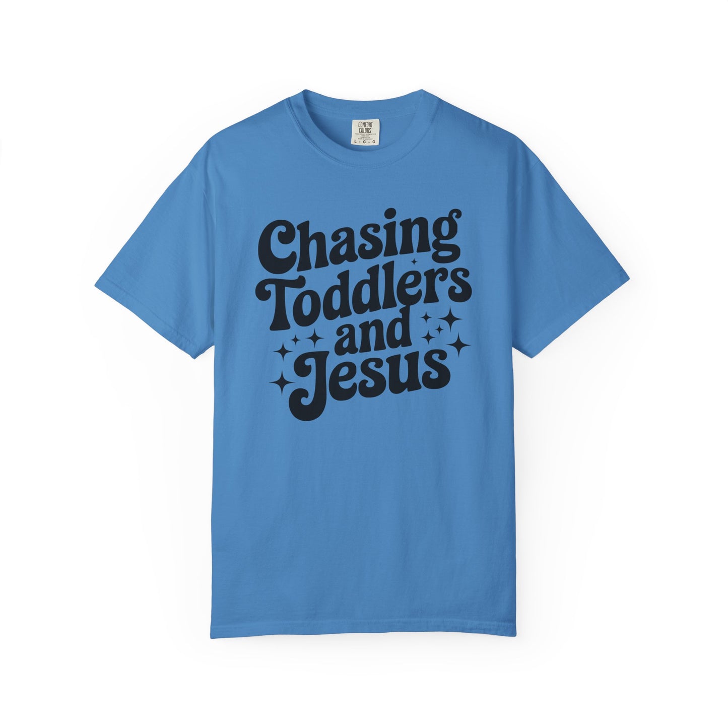 Chasing Toddlers and Jesus Graphic Tee