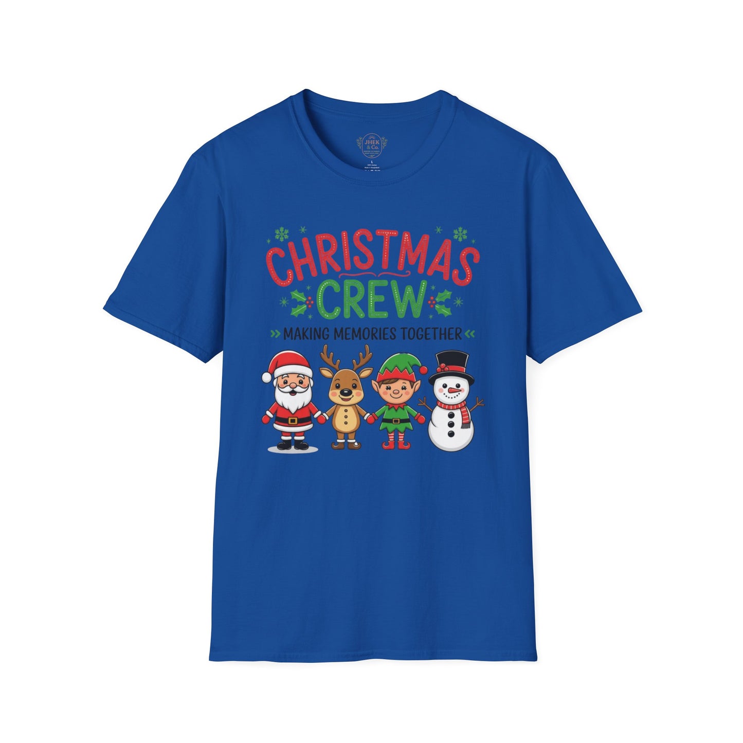 Adult Christmas Crew T-Shirt — Making Memories Together Holiday Tee