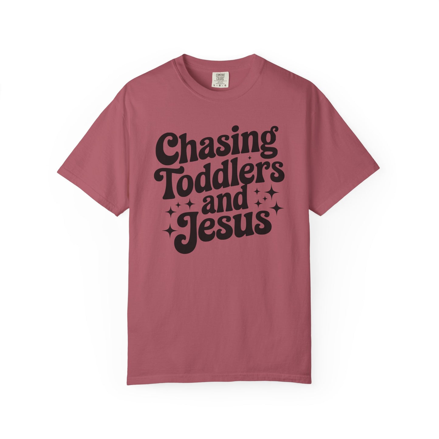 Chasing Toddlers and Jesus Graphic Tee