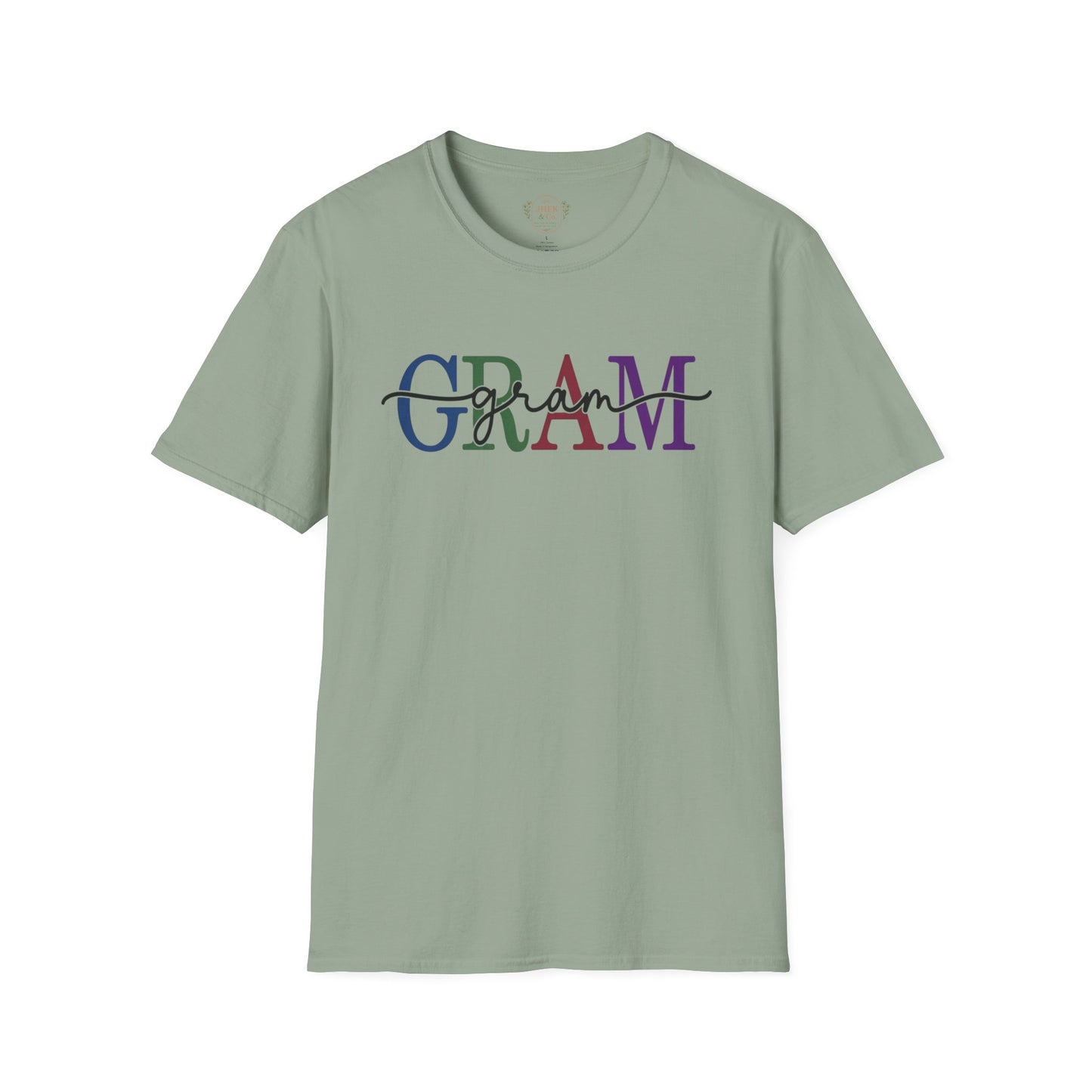 GRAM Rainbow Script Graphic Tee
