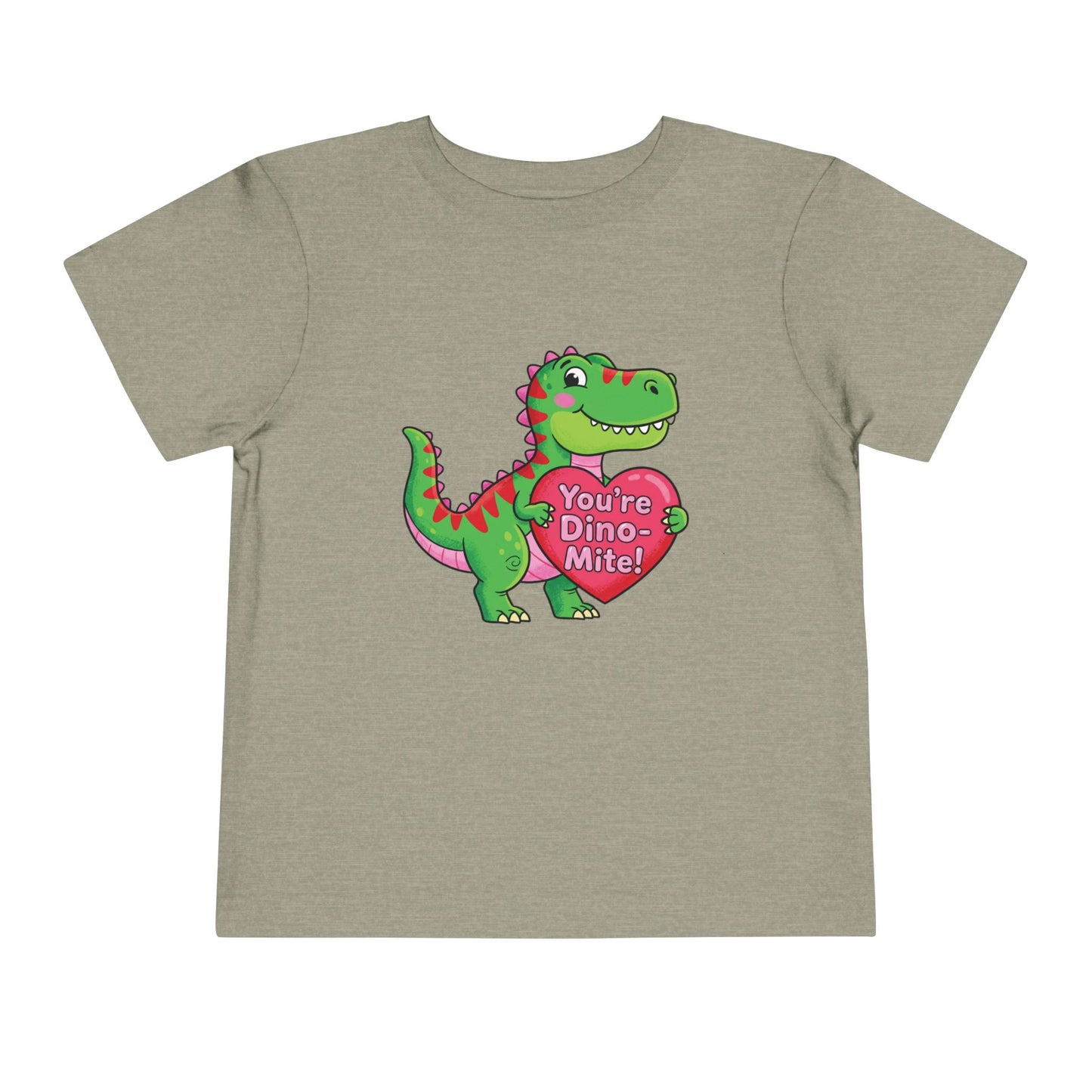 Toddler Tee — 'You're Dino-Mite!' Cute Valentine Dinosaur Shirt
