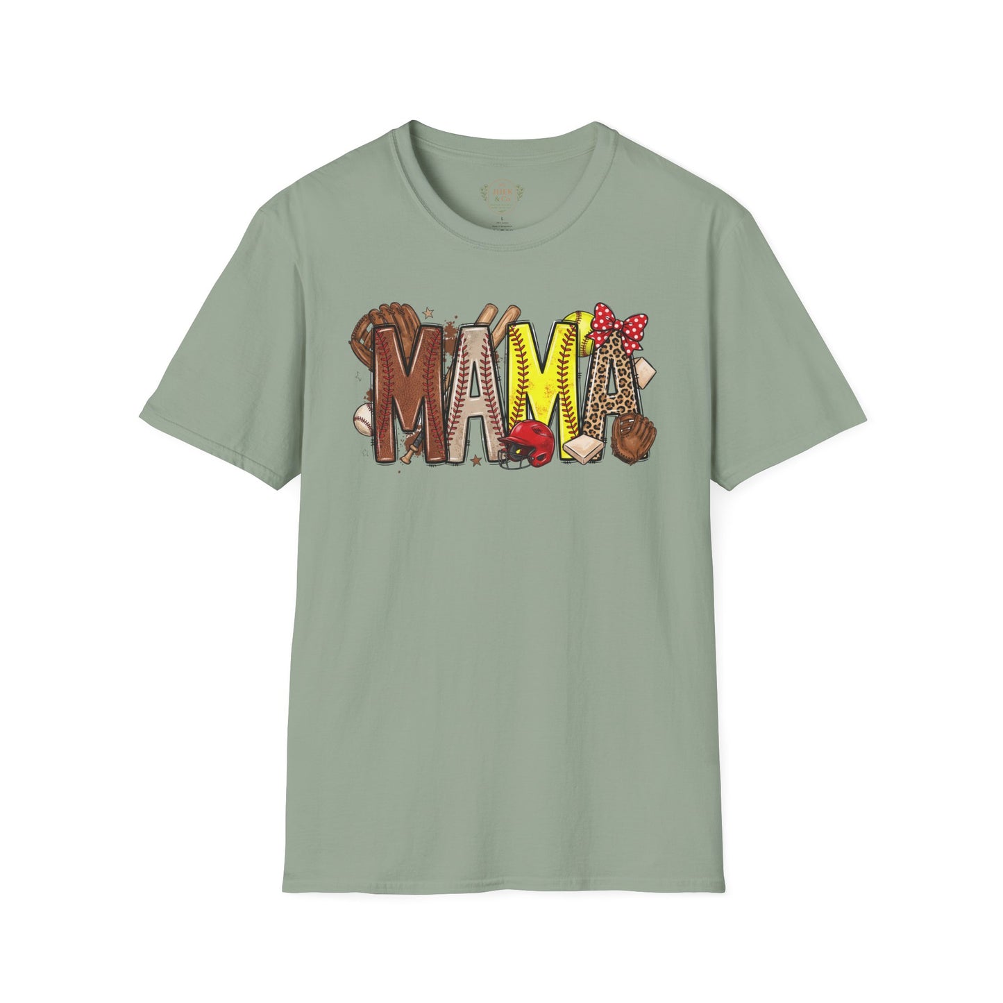 Game Day Mama Graphic Tee – Baseball & Softball Mom Shirt