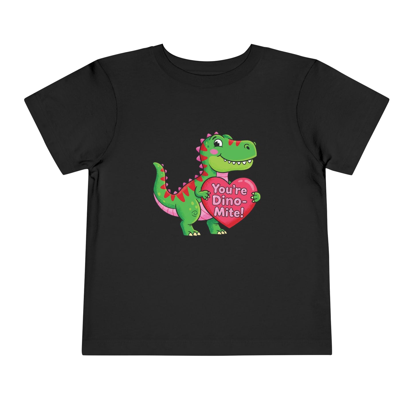 Toddler Tee — 'You're Dino-Mite!' Cute Valentine Dinosaur Shirt