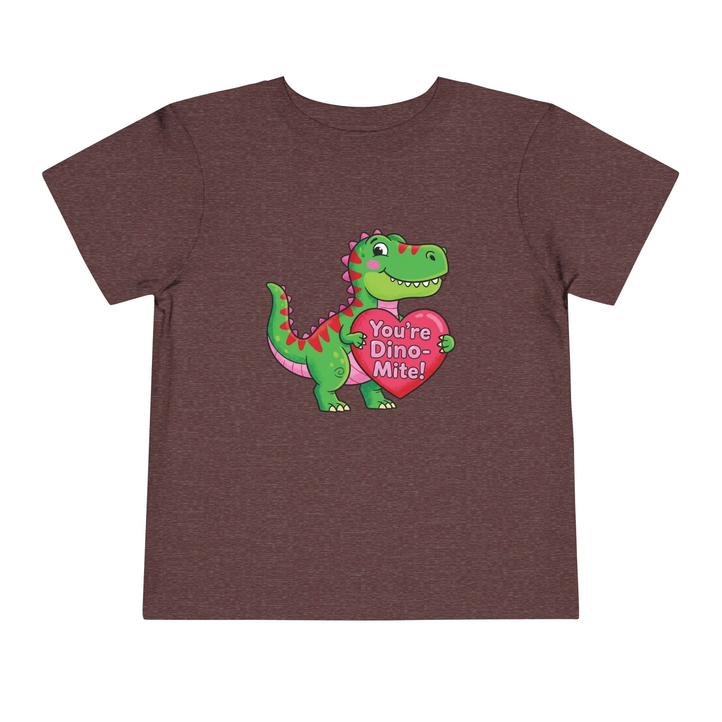 Toddler Tee — 'You're Dino-Mite!' Cute Valentine Dinosaur Shirt