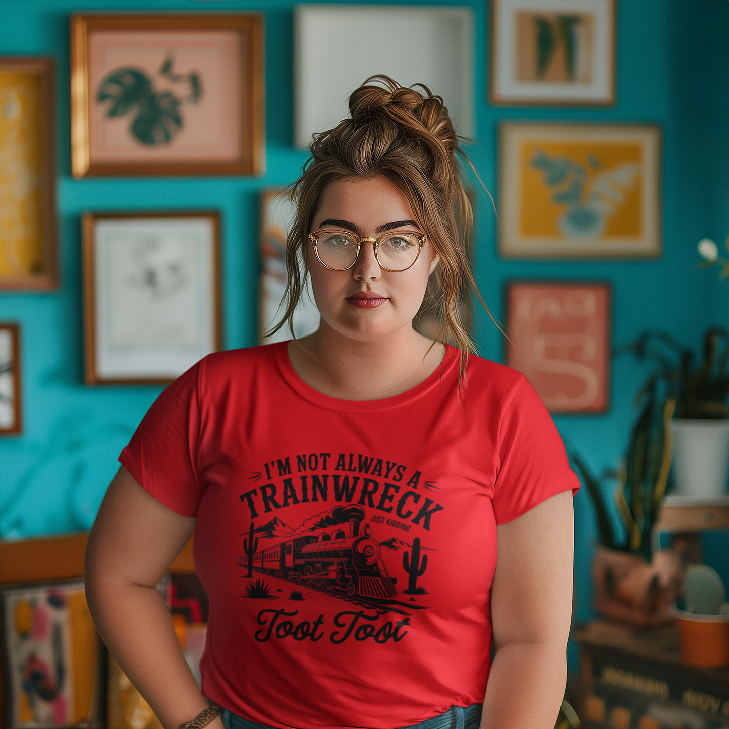 Trainwreck Graphic Tee