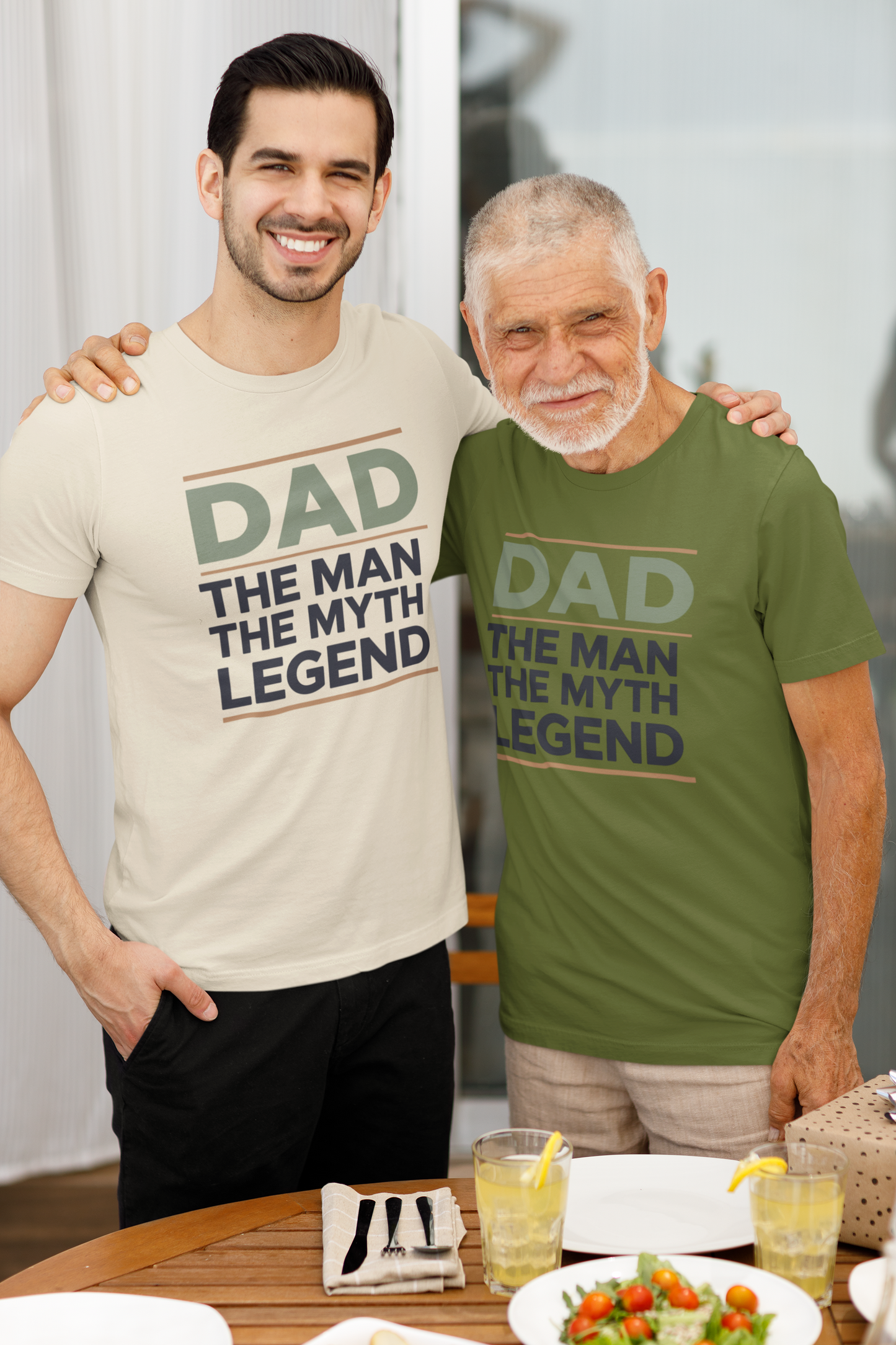 Dad The Man The Myth Legend Tee