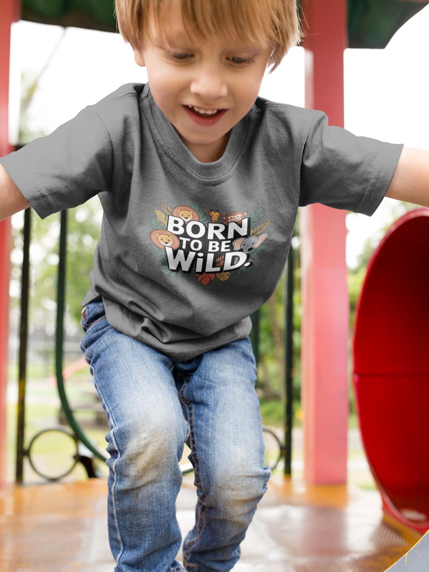 Born to Be Wild Kids Graphic Tee
