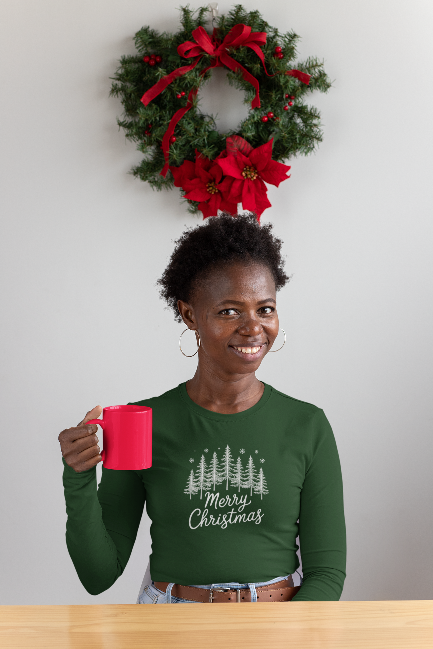 Merry Christmas Long Sleeve Tee