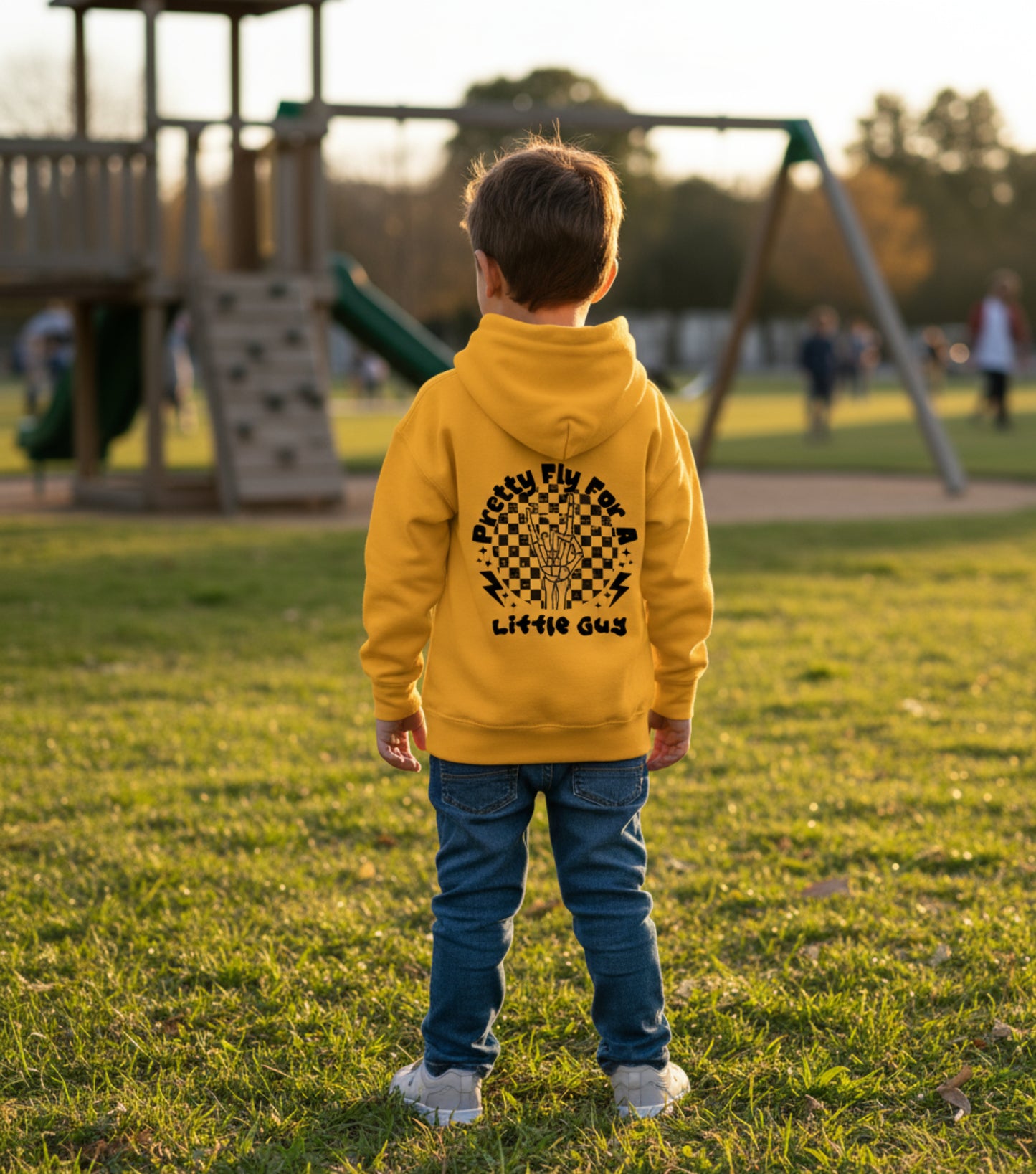 Pretty Fly for a Little Guy Hoodie