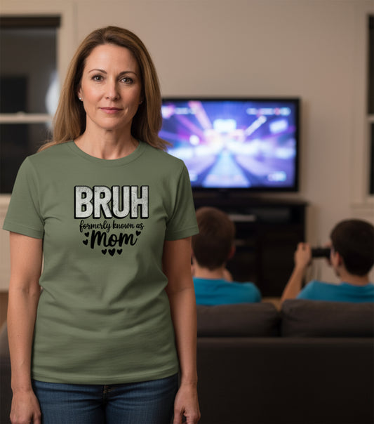 'BRUH, Formerly Known as Mom' Graphic Tee