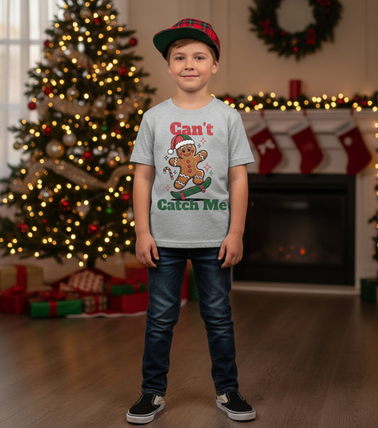 "Can't Catch Me" Skateboarding Shirt