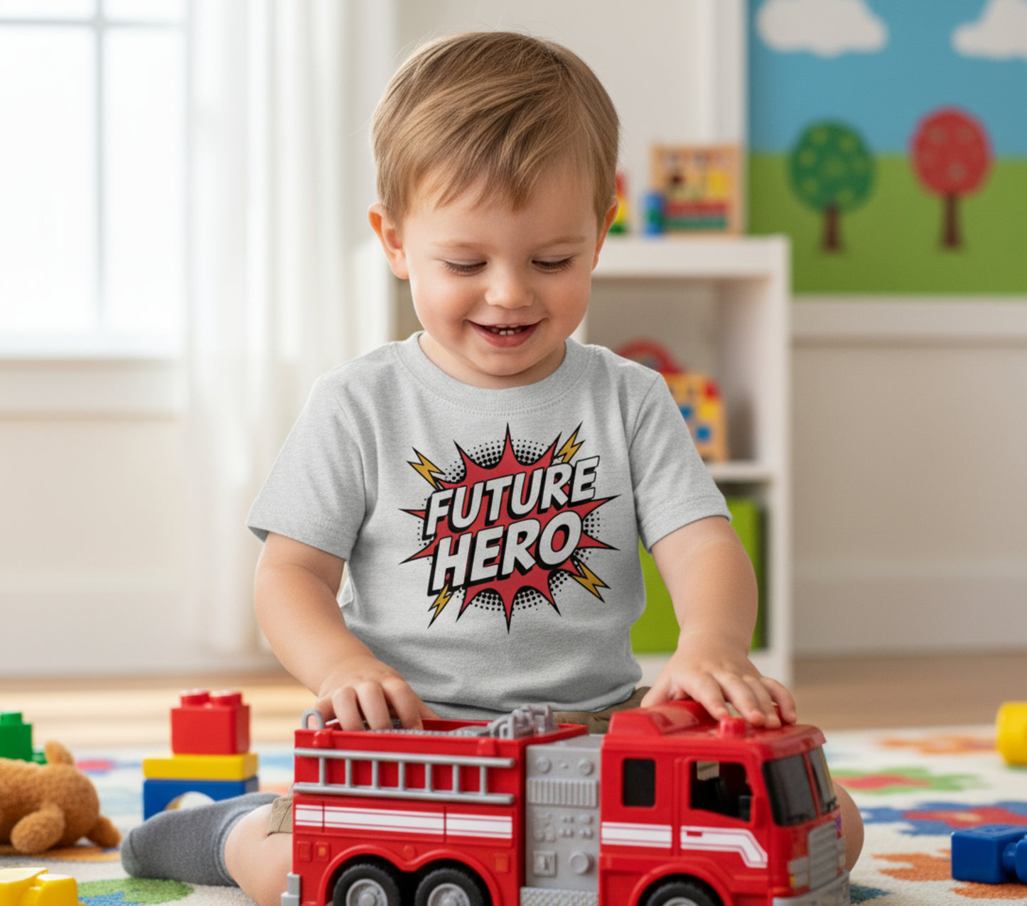 Future Hero Kids  Graphic Tee