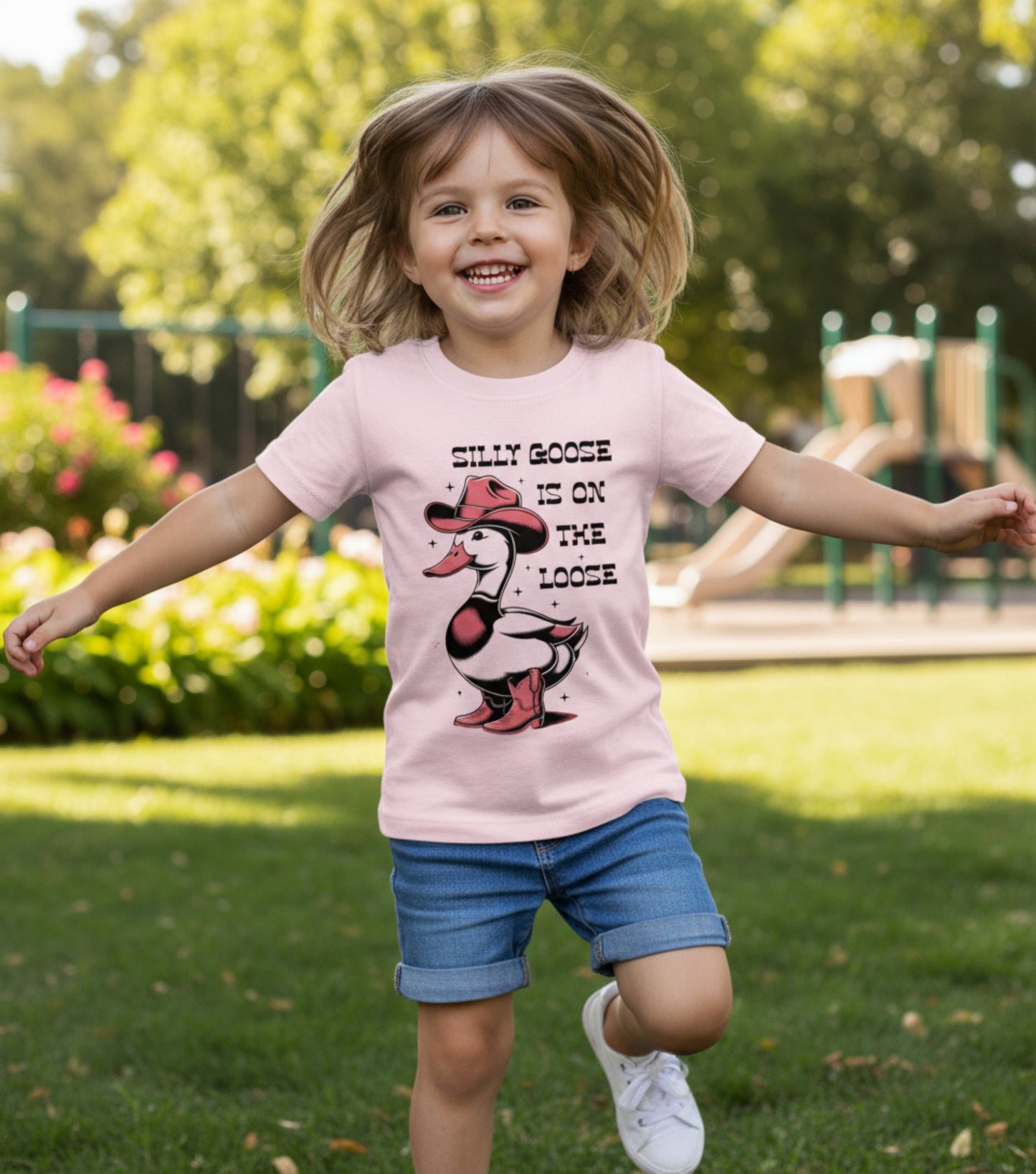 "Silly Goose is On the Loose" Graphic Tee